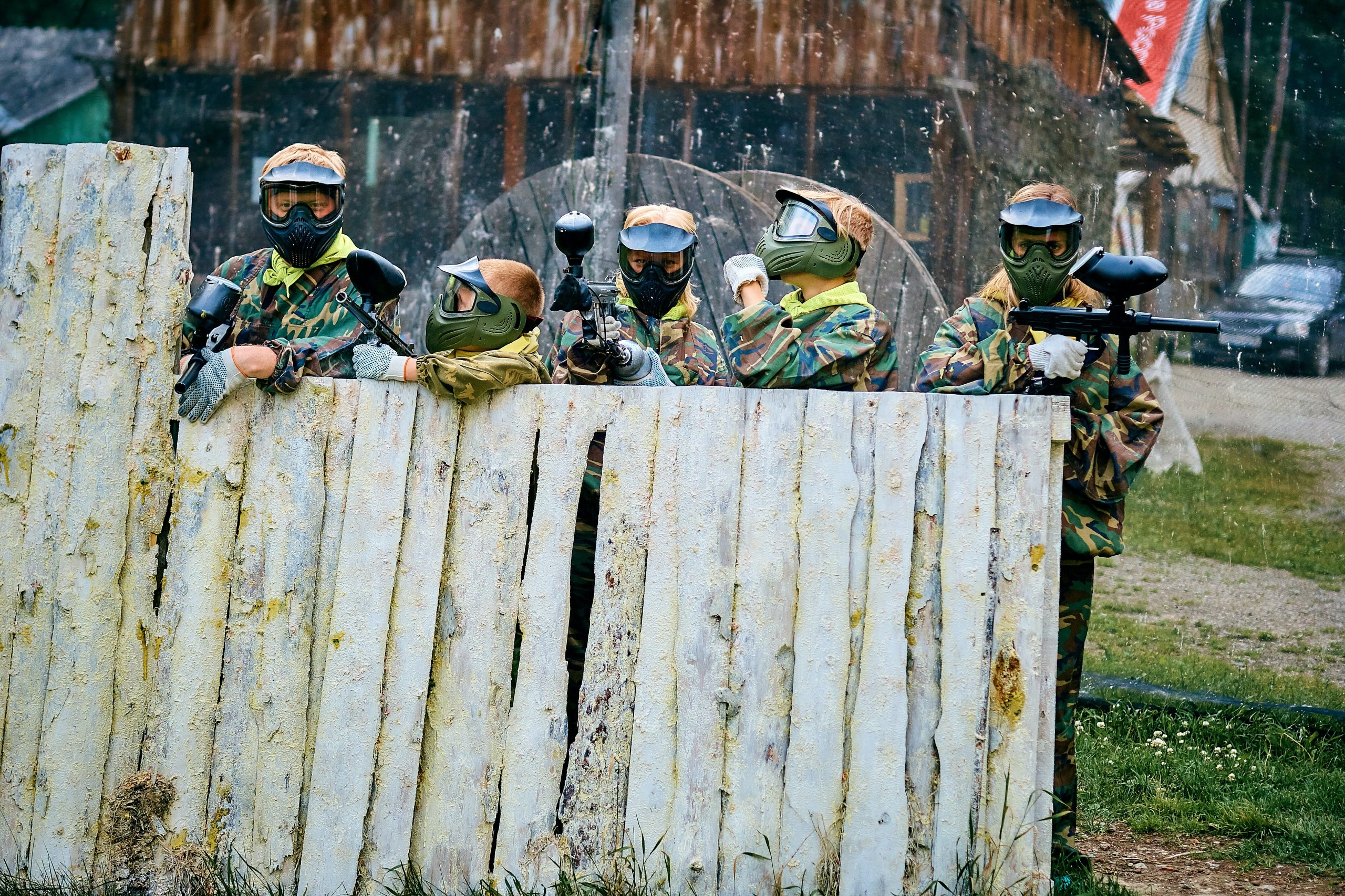 Paintballing in Carrick on Shannon