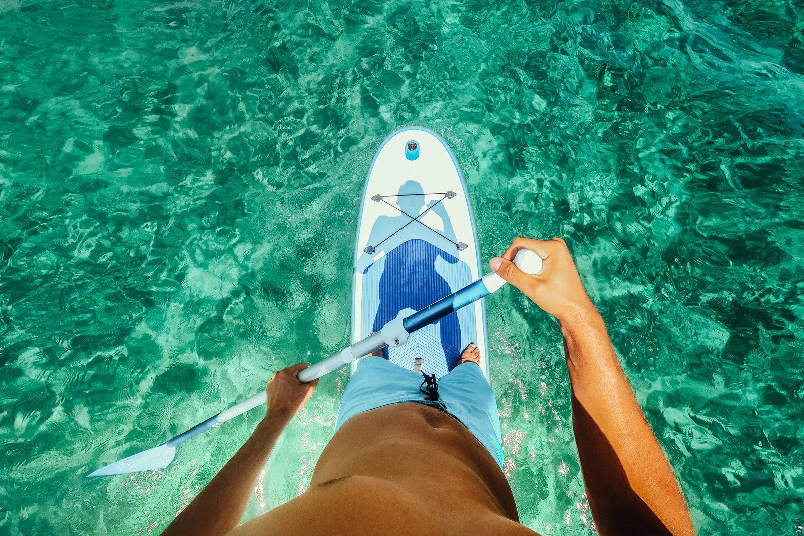 how to balance on a paddleboard