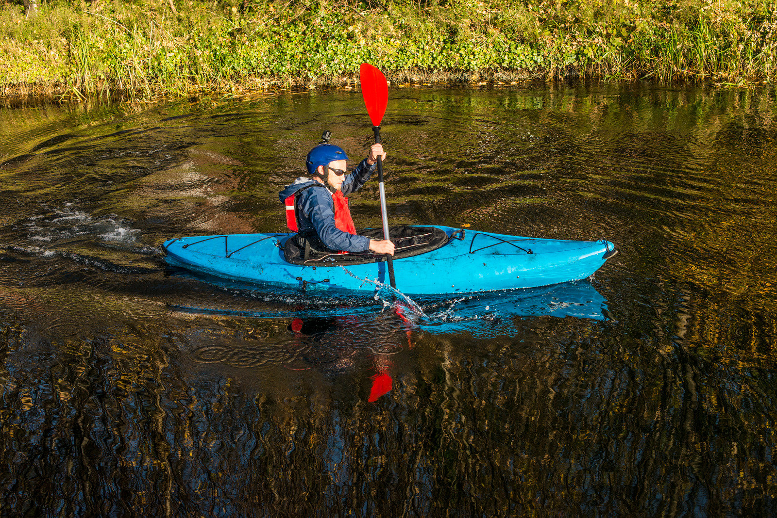 how to steer a kayak